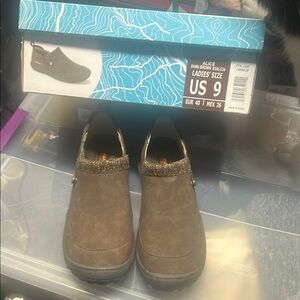 Brown Slip-On Shoes - Size 9